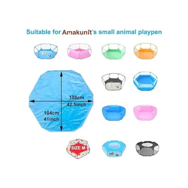 Amakunft Almohadillas impermeables para parque de juegos_6