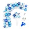 Amandir Kit de guirnalda de arco de globos azules 134_1