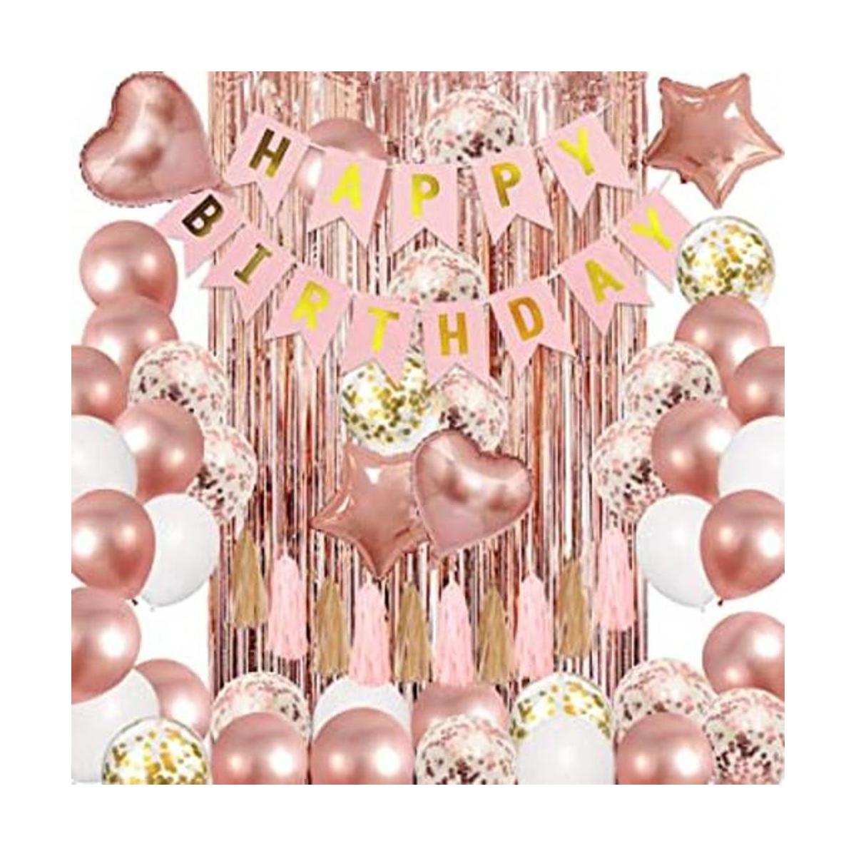 Amandir Kit de decoración de fiesta de cumpleaños de
