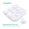 AmazeFan Almohada de baño almohada de spa para bañera con_4