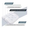 AmazeFan Almohada de baño almohada de spa para bañera con_3