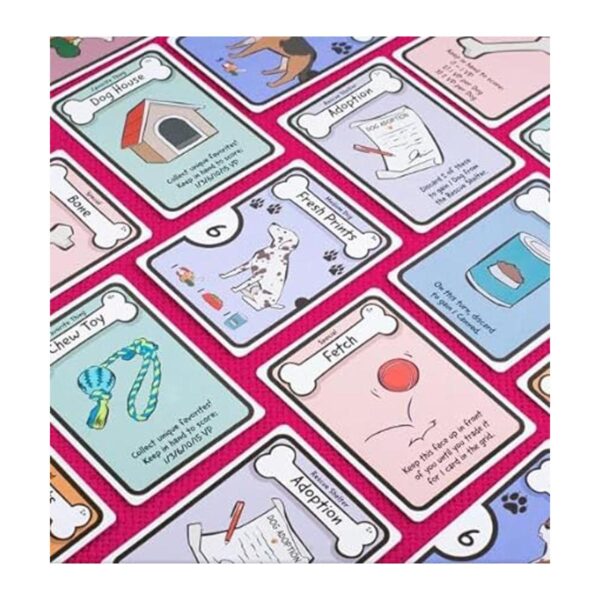 Amante de los perros juego de cartas rescatar a los_3