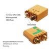 Amass XT90S XT90S XT90S XT90 Conector macho hembra_3