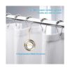 AmazerBath Cortina de baño de tela resistente de punto_3