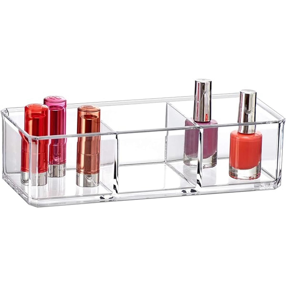 Amazing Abby Glamour Organizador de maquillaje acrílico