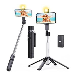 Ambertronix Trípode para selfie Stick de 40 pulgadas luz_1