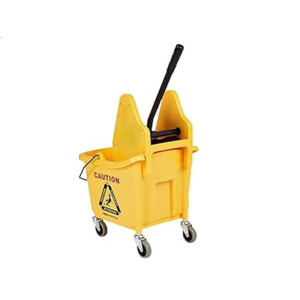 AmazonCommercial Combo de cubo de fregona y escurridor de_3