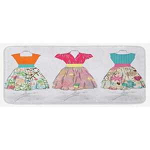 Ambesonne Alfombra de cocina vintage para mujer estilo_1
