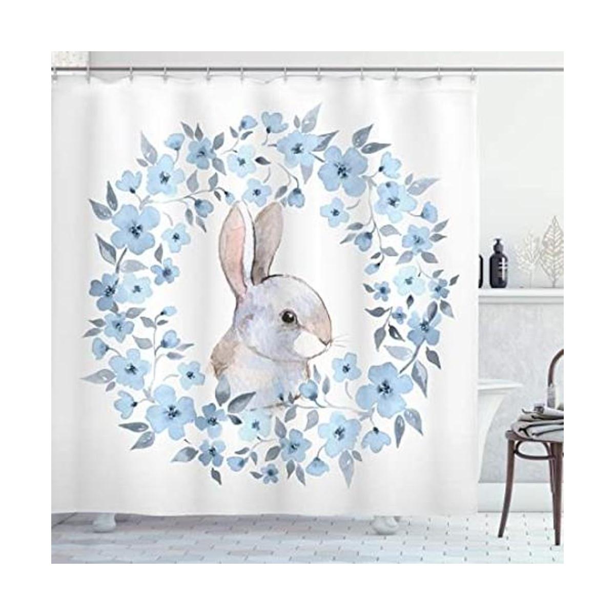 Ambesonne Home sets de cortinas de baño con ganchos