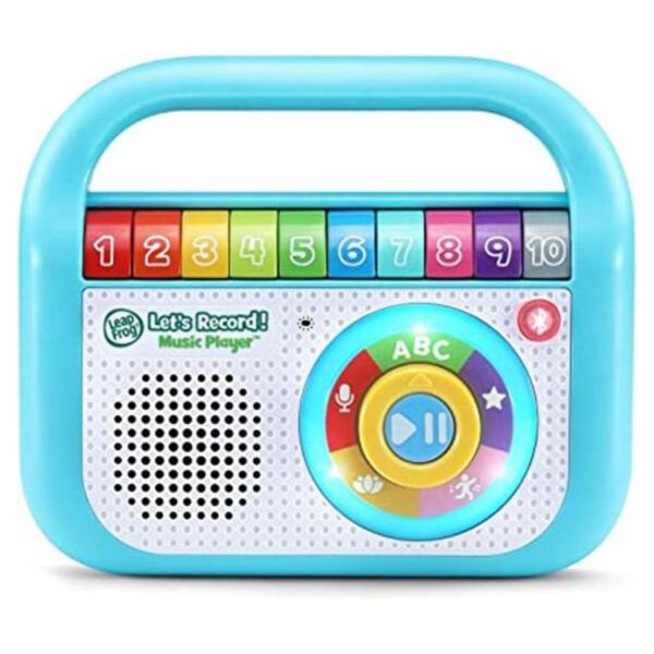LeapFrog Lets Record Music Player verde azulado_1