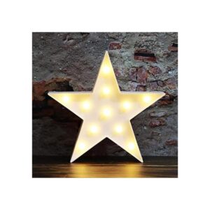 Luces nocturnas LED de marquesina con forma de estrella_1