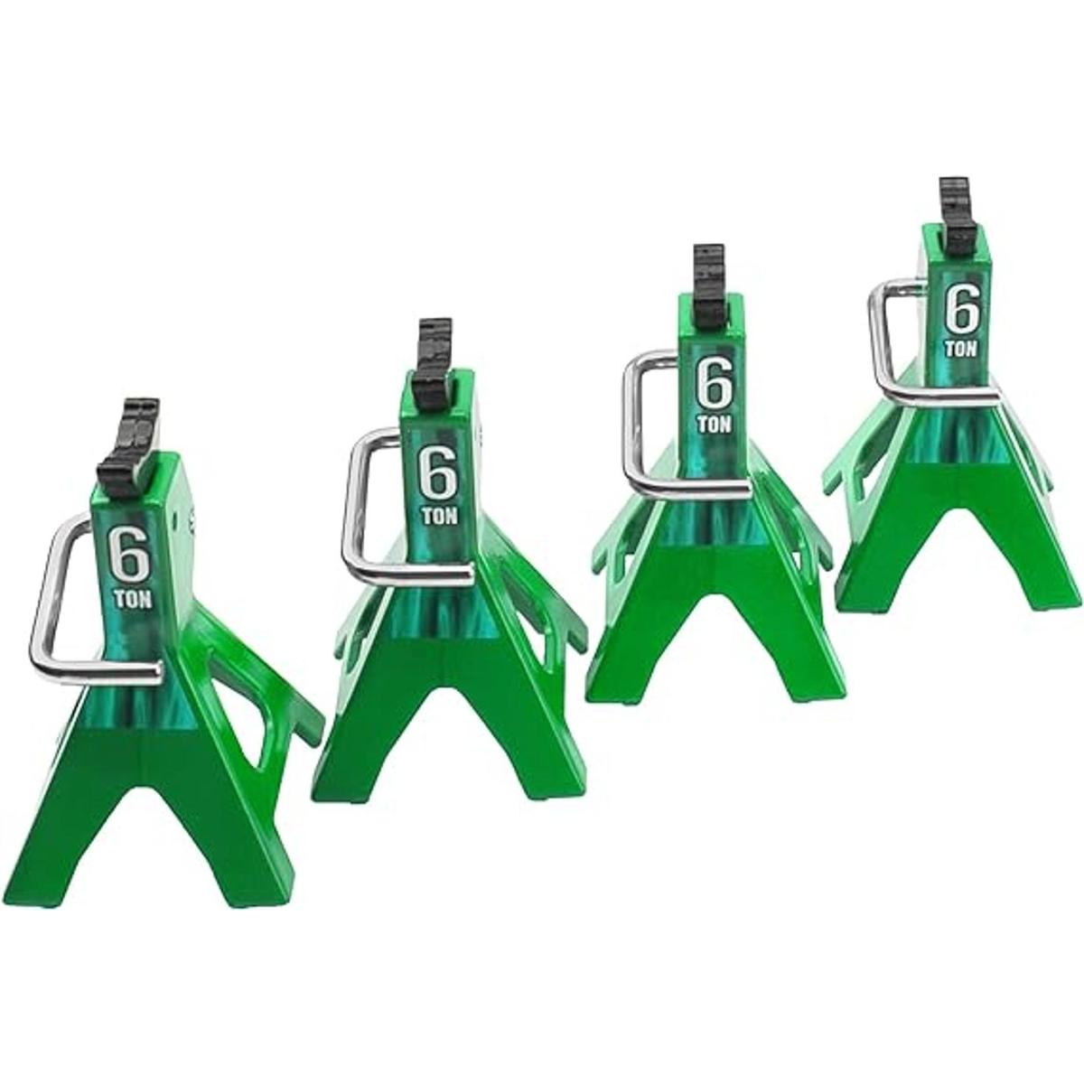 4 piezas Vgoohobby 110 RC Scale Toy Decor Metal RC Jack