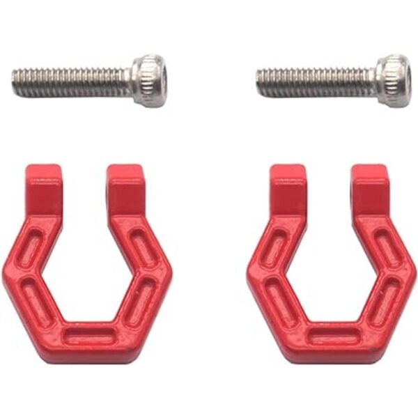 Paquete de 4 hebillas para remolque de coche Vgoohobby RC_4