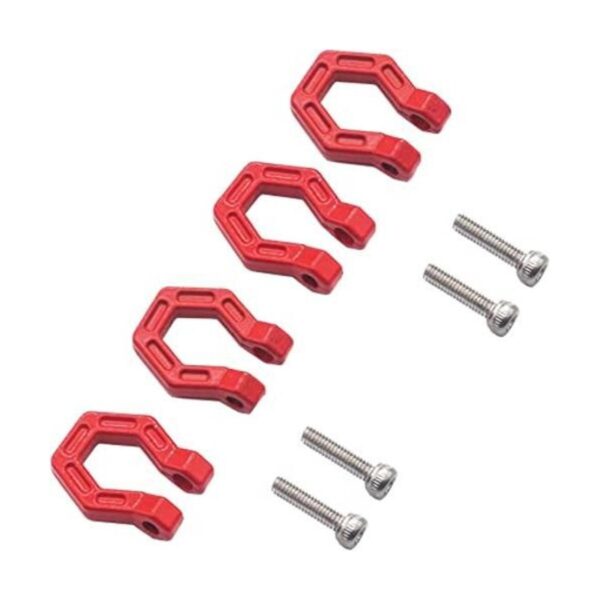Paquete de 4 hebillas para remolque de coche Vgoohobby RC_1
