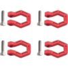 Paquete de 4 hebillas para remolque de coche Vgoohobby RC_5