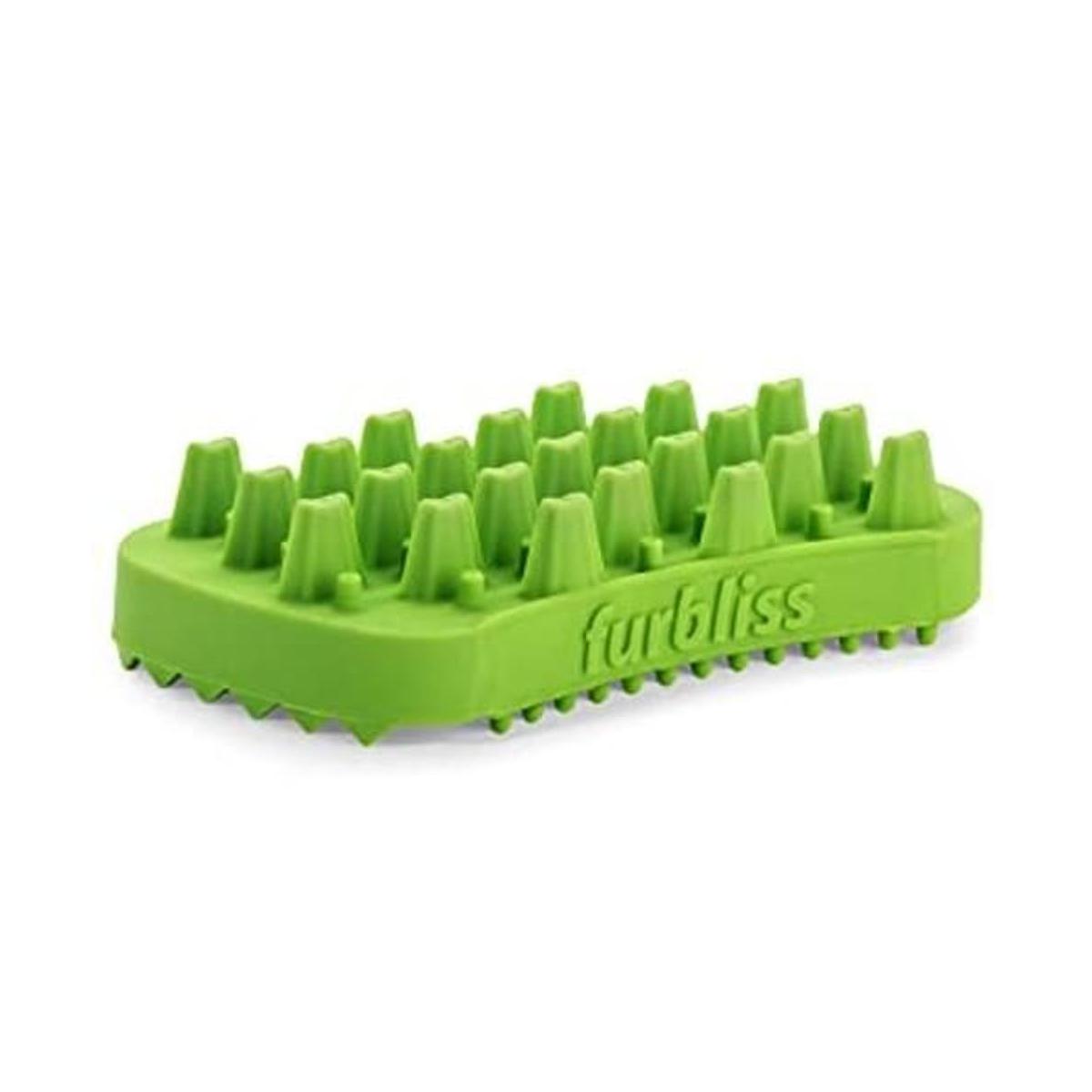 Furbliss Cepillo de perro para aseo cepillar y bañar