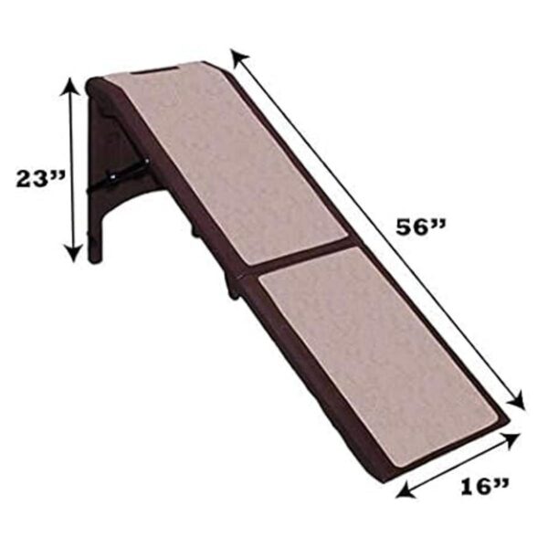 Pet Gear Free Standing Pet Rampa Chocolate