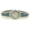 Reloj de moda con piedras de turquesa occidental elástico_2