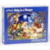 Baby in a Manger Rompecabezas infantil de 100 piezas_2