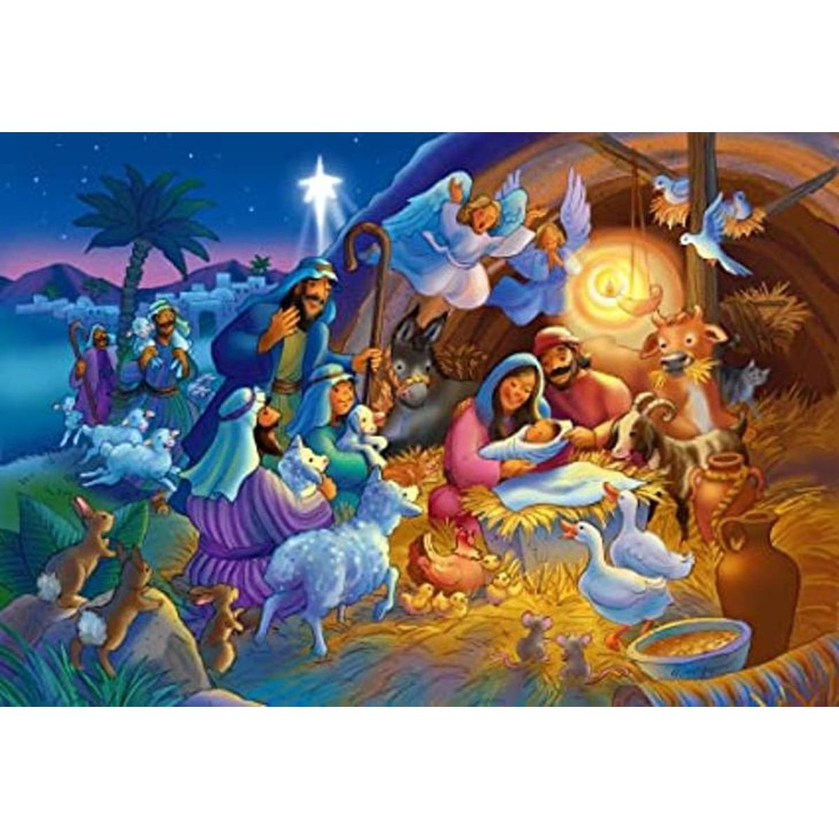 Heavenly Night Kids Jigsaw Puzzle 100 piezas