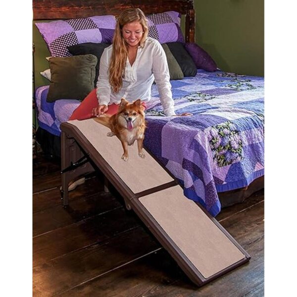 Pet Gear Free Standing Pet Rampa Chocolate