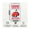 Cartel de aparcamiento con gnomo 9.0 x 14.0 in aluminio_2