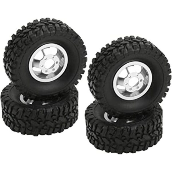 Neumáticos de goma RC neumáticos de goma 4WD de aleación_1