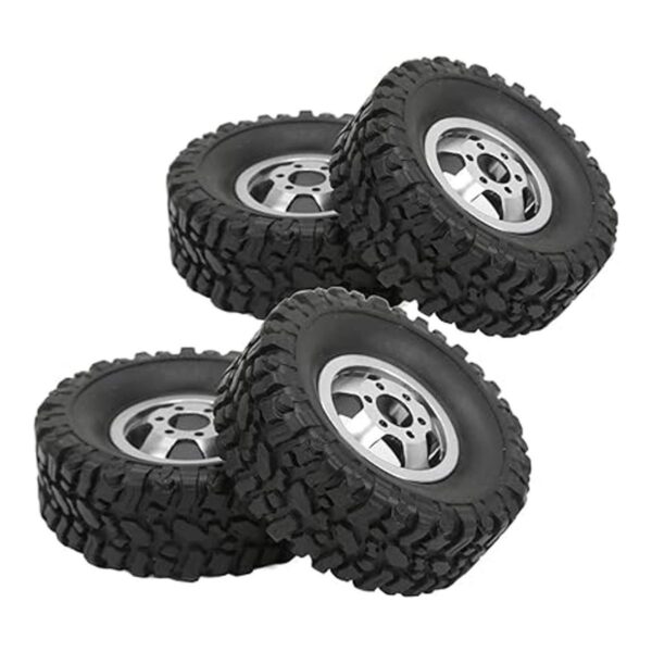Neumáticos de goma RC neumáticos de goma 4WD de aleación_4