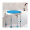 Taburete de ducha giratorio ajustable sin herramientas con_2