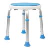 Taburete de ducha giratorio ajustable sin herramientas con_5