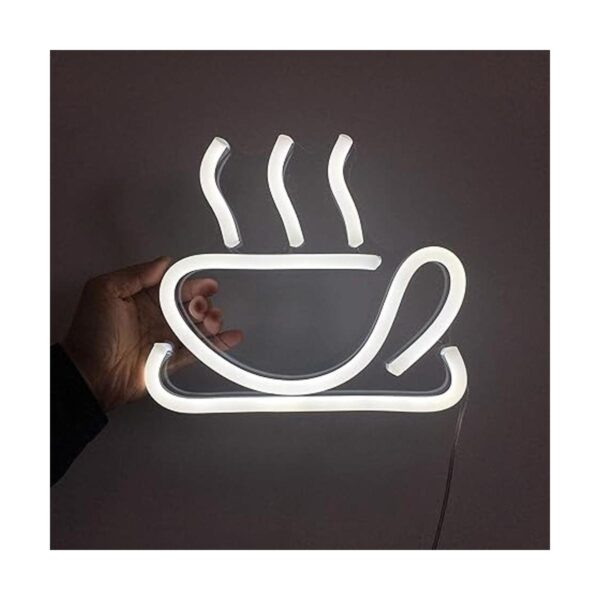 Letreros de neón para taza de café letrero LED de luz de_3