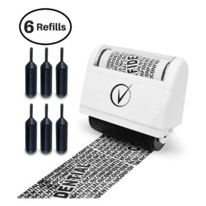 Protección de identidad Juego de sellos de rodillo para_1