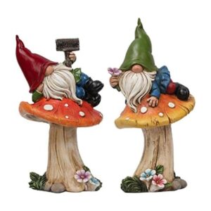 TERESAS COLLECTIONS Gnomos de jardín de otoño decoración_1
