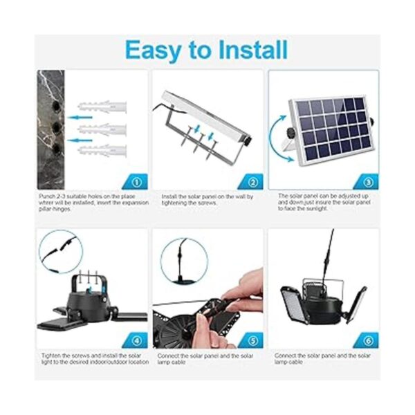 Latband Luces solares para exteriores e interiores luz_3