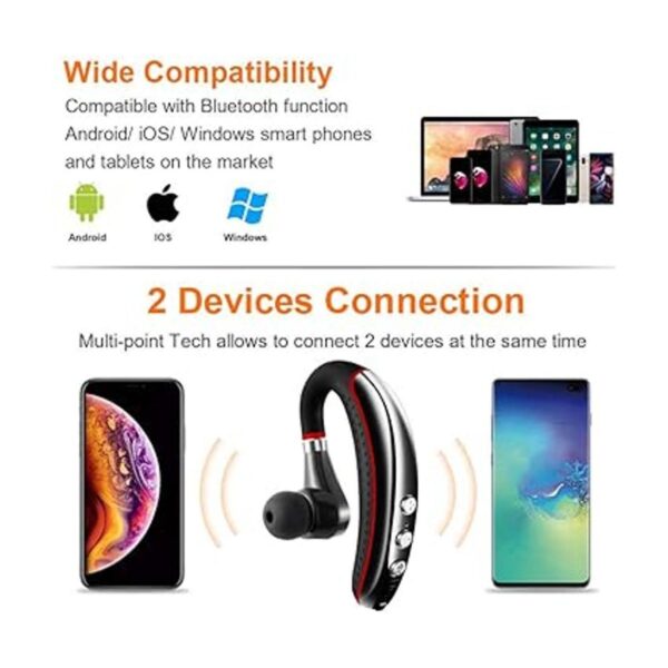 Auriculares Bluetooth inalámbricos v5.0 Business_4