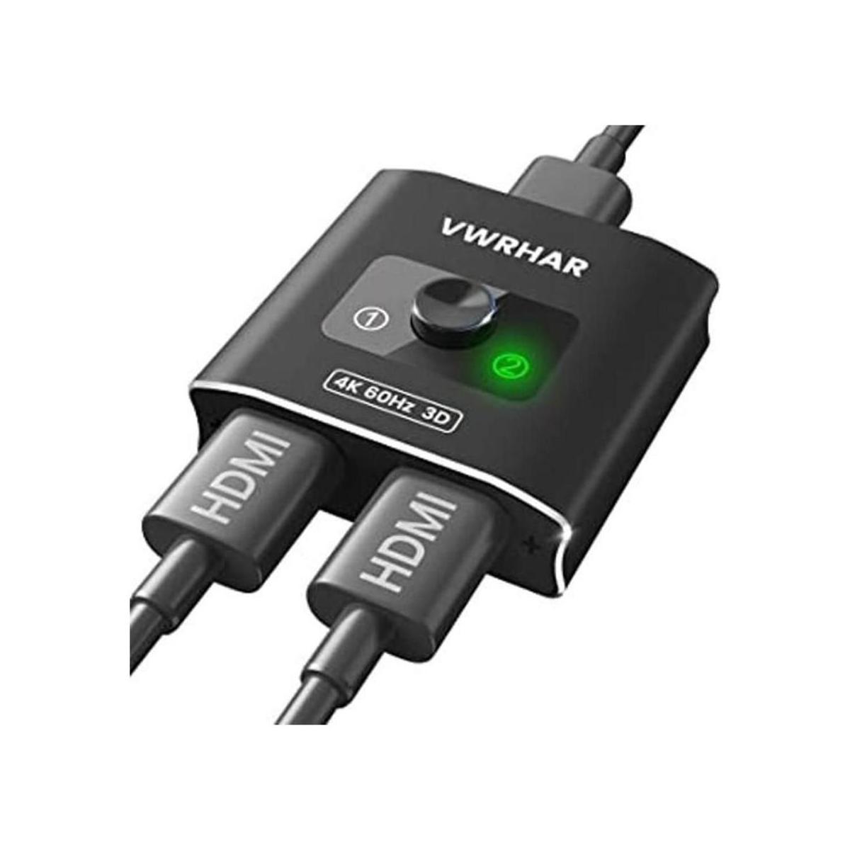 Interruptor HDMI Divisor HDMI 4K a 60 Hz conmutador HDMI