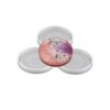 Juego de 3 moldes de silicona para posavasos redondos de