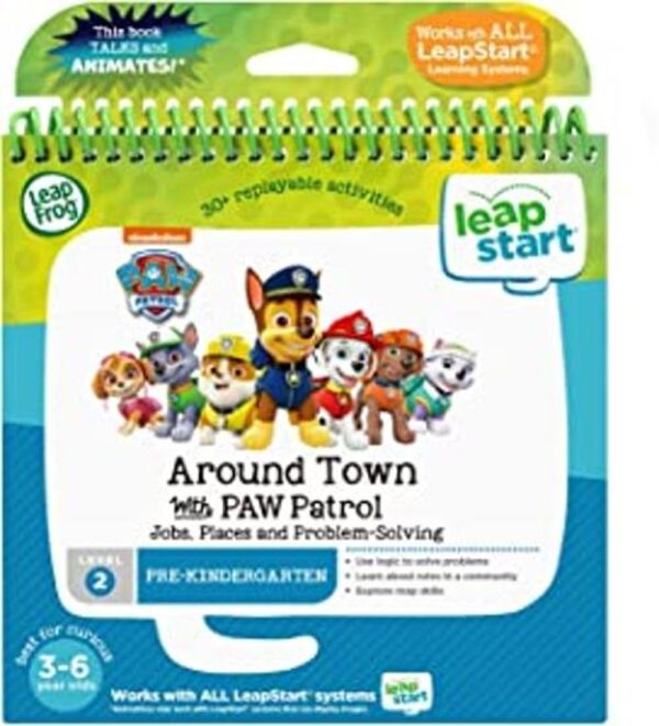 LeapFrog LeapStart 3D Around Town with PAW Patrol Book_1