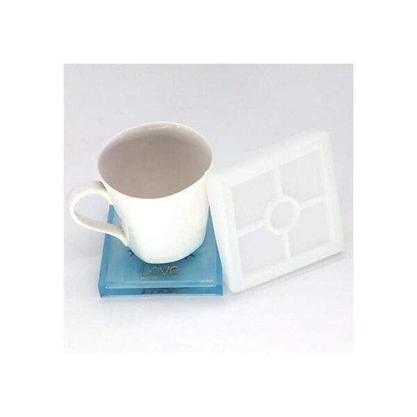 Paquete de 3 moldes de silicona para posavasos de