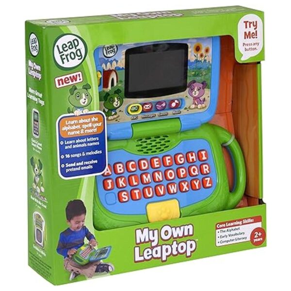 Mi propia laptop de LeapFrog rosa Verde_5