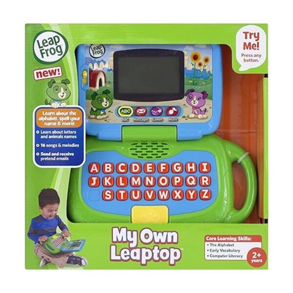 Mi propia laptop de LeapFrog rosa Verde_4