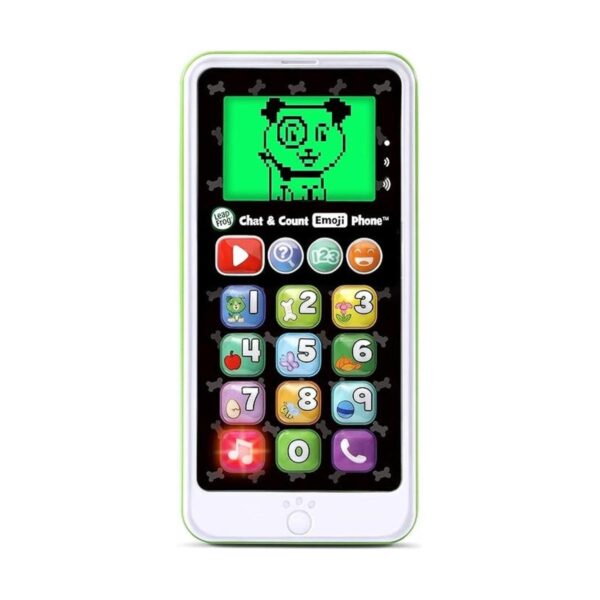 LeapFrog Chat and Count Emoji Teléfono blanco gran_2