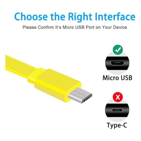 Cable de carga de 2 piezas para Logitech UE Boom Bluetooth_3