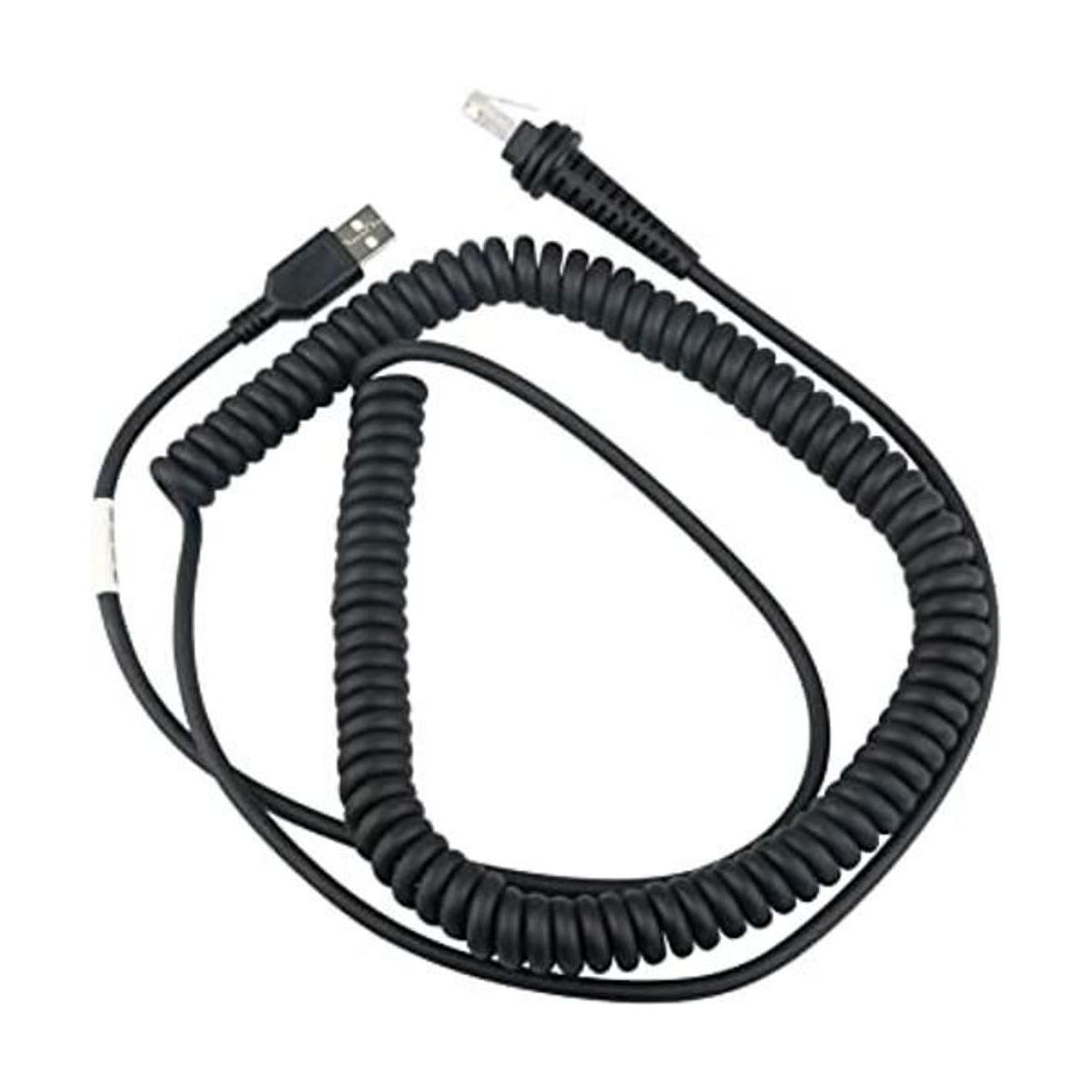 Cable en espiral JR45 a USB para Honeywell Serie 1900
