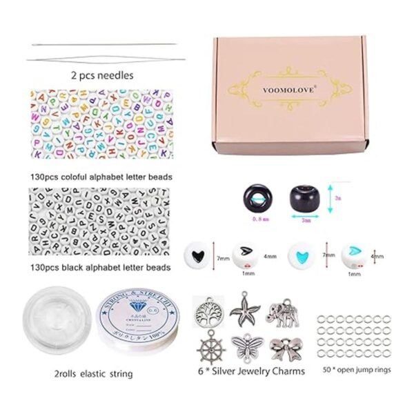 Kit de 18800 cuentas de semillas pequeñas 80 cuentas de