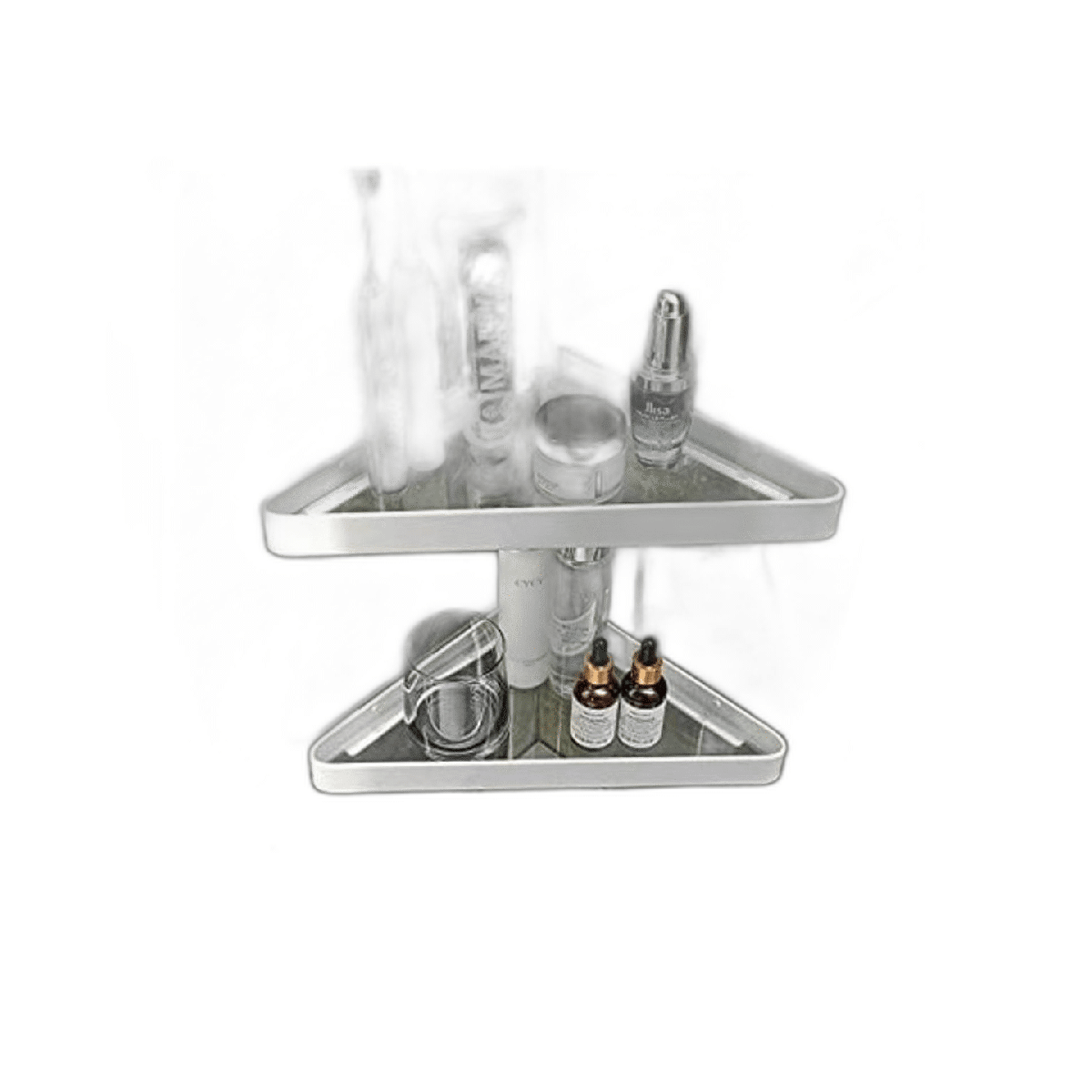Estante de cristal para pared organizador de ducha