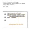 KLIC5000 Ultra Slim USB cargador para Zoom Kodak EasyShare_3