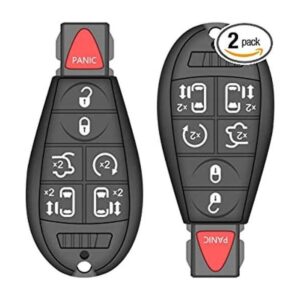 Llave inteligente sin llave de repuesto para Chrysler Town_1