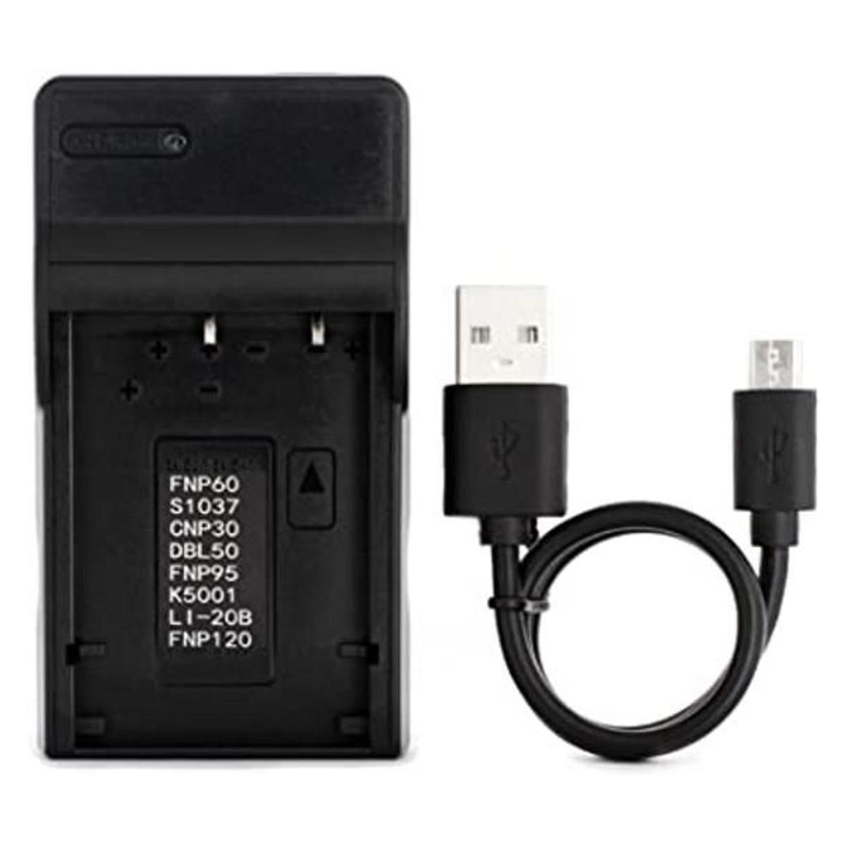 KLIC5000 Ultra Slim USB cargador para Zoom Kodak EasyShare