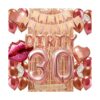 Juego de decoraciones de cumpleaños número 30_1